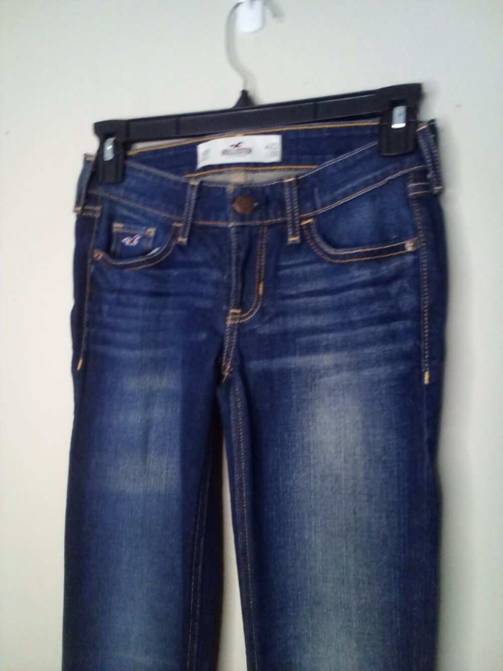 Hollister Jeans Women Juniors 00R 00 23 x 33 Blue - Picture 3 of 15